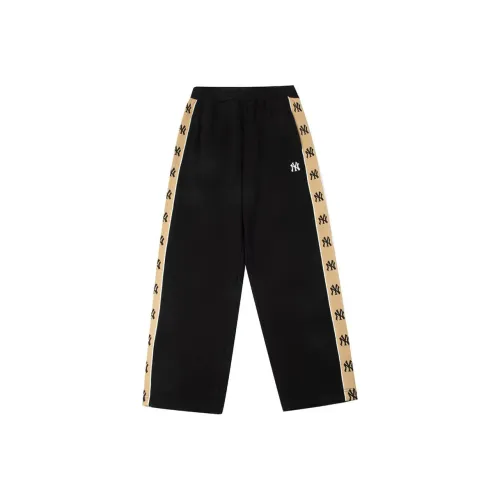 Mlb Base Logo Вязаные Тренировочные Штаны Унисекс Черные