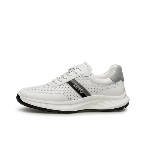 ZRO Низкий Топ Casual Мужской Белый