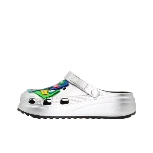 NANJIREN Сабо Унисекс Чистое Серебро