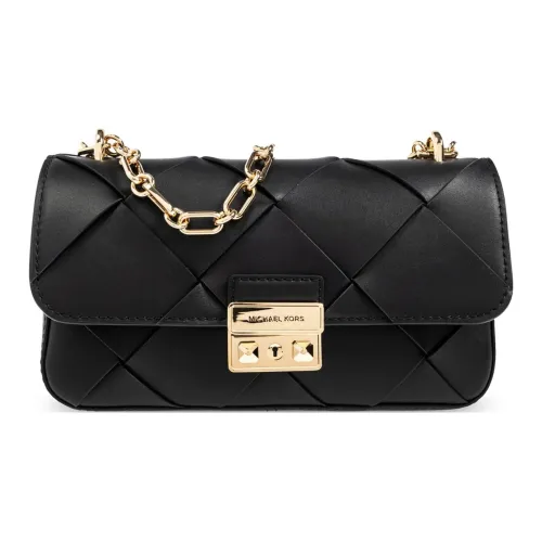 MICHAEL KORS Tribeca Кожа Плечевая сумка Женская Черная