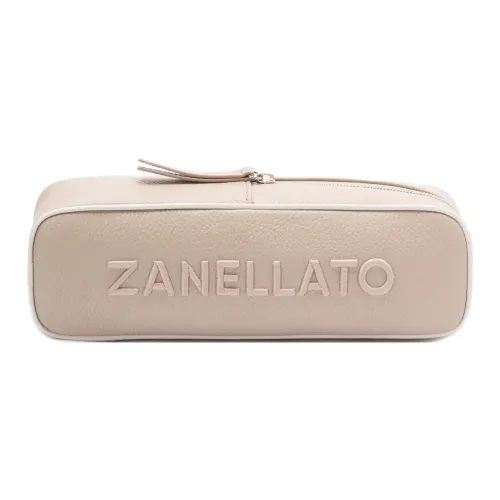 Zanellato Кожа Косметичка Женская Бежевая