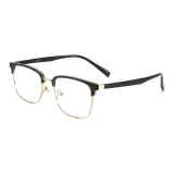 Чёрный Золото-C11 & Синяя Световая Защита Линзы 0 Диоптрий