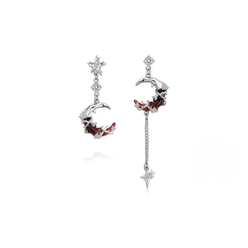 KING OF BLING Сплав Циркон Смола Серьги Женские