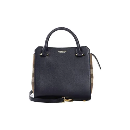 Burberry Кожа Сумка через плечо Сумка Женская Морской Синий