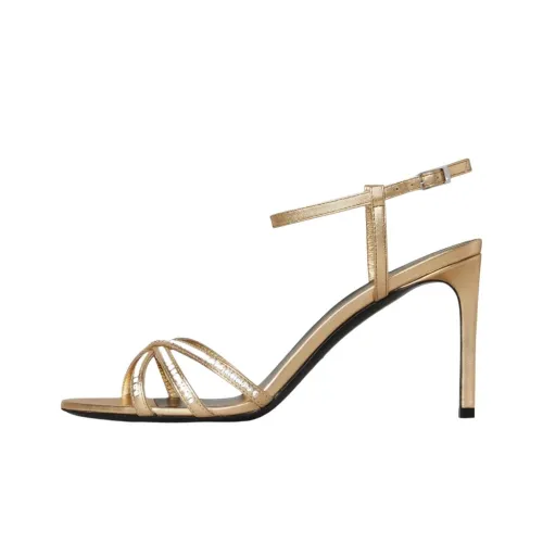 CELINE One Ремень Сандалии Женские Желтые