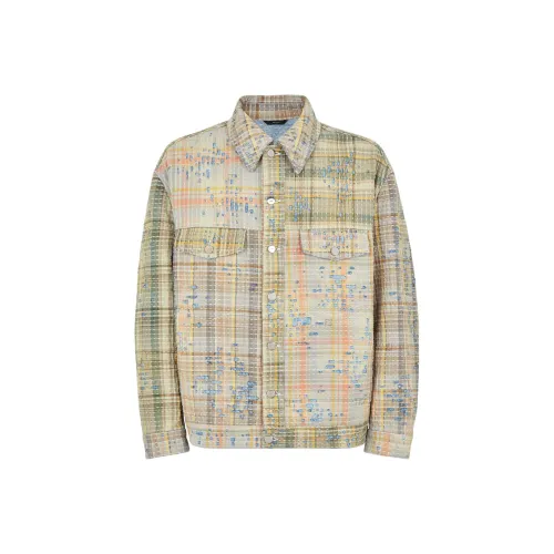 FENDI SS25 Denim Jacket Men's Multicolor