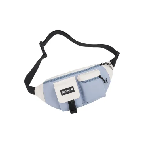 Warrior Нейлоновая Сумка Sling Унисекс Черный Синий