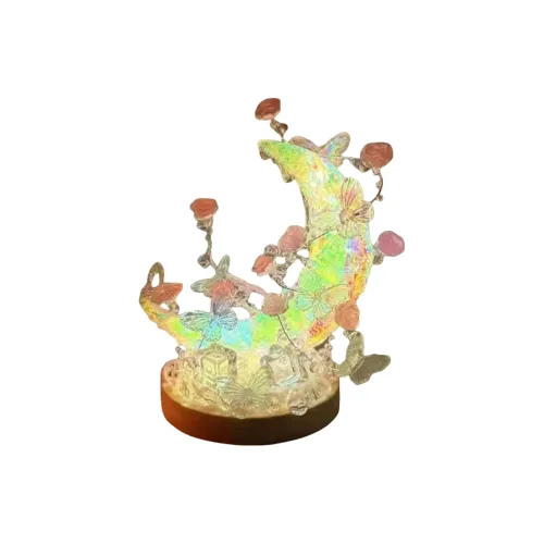 JIUJI Вода Луна Бабочка DIY Ночник Материал Упаковка Атмосфера Луна Свет Игрушки