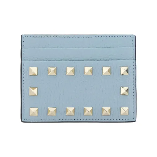 Valentino Телячья кожа Держатель для карт Женские Селадон Синий