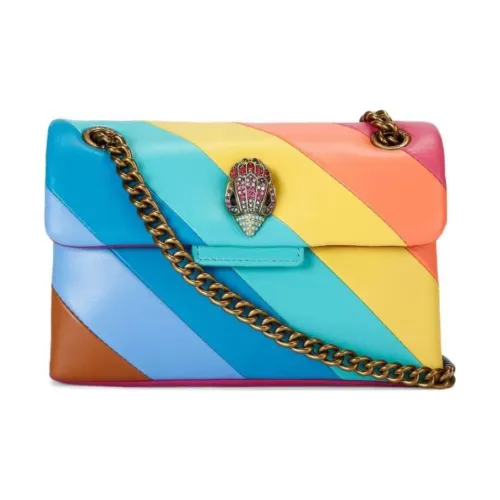 Kurt Geiger London Сумка через плечо из кожи мини женская многоцветная
