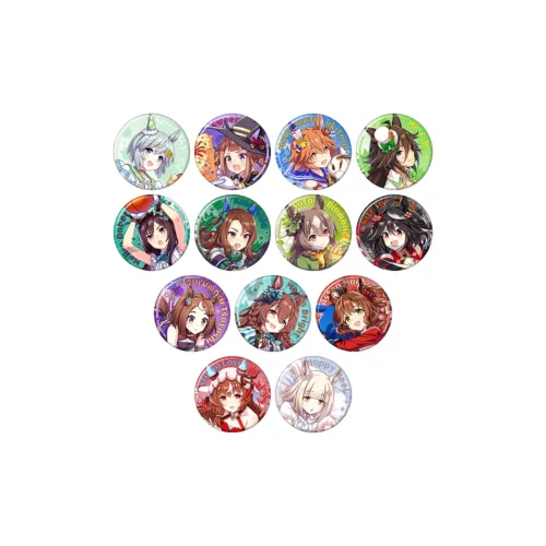 MOVIC Славное дерби Персонаж Коробка Яйца A B Взволнованный и Шумный Grand THANKSGIVING! Значки