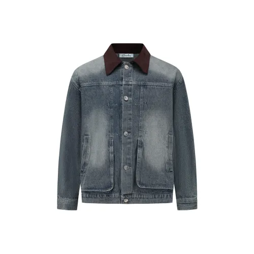 DOH STORE Denim Jacket Unisex Blue DOH STORE Деним Куртка Унисекс Синий