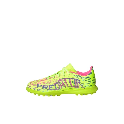 Adidas PREDATOR LEAGUE Детские футбольные бутсы Низкий топ Прозрачный Лимон/Синий Смесь/Прозрачный Розовый Kids