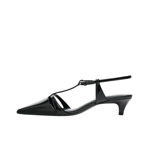 ZARA Высокие каблуки Черные Женские