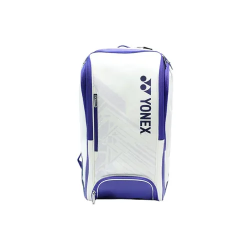 YONEX Рюкзак из искусственной кожи с текстилем унисекс белый темно-синий
