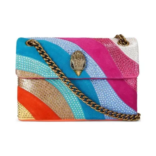 Kurt Geiger London Kensington Замшевая Сумка через плечо Мини Женская Многоцветная