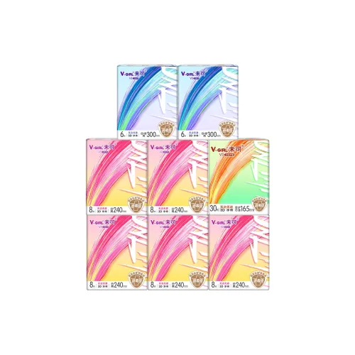 V GIRL V3 Маленький FLOATING Ядерный Для дневного и ночного использования Гигиенические прокладки Хлопок Мягкий Очень тонкий Дышащий