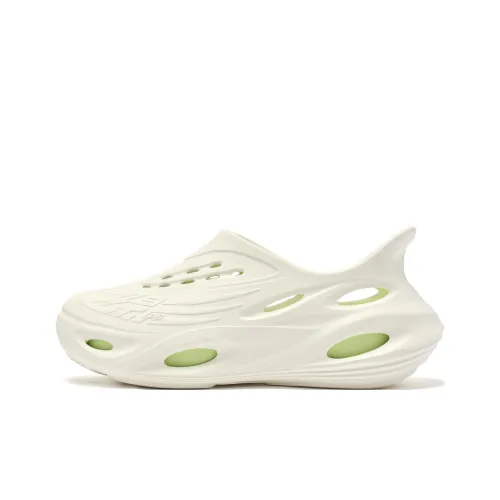 QIAODAN Сабо Мужской Бежевый Зеленый