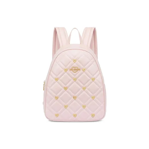 LOVE MOSCHINO Полиуретан Рюкзак Женские Светло-розовый