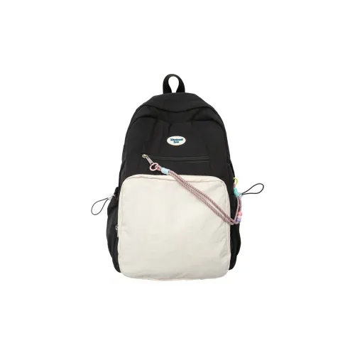 PAIBLOKS Nylon Backpack Standard Unisex Black White Blue Yellow Gray PAIBLOKS Нейлон Рюкзак Стандартный Унисекс Черный Белый Синий Желтый Серый