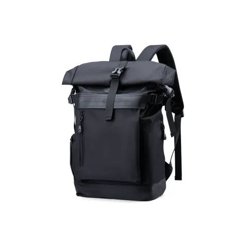 MOYYI Oxford Backpack Standard Men's Black