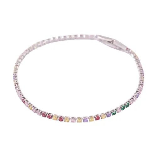 YDE Медный Синтетический Цирконий Браслеты Женские