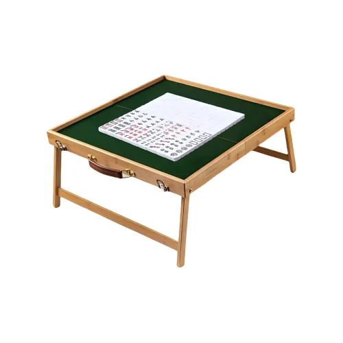 Lezhi by me Портативный На открытом воздухе Маджонг Стол Поворотный Набор из Массивной Деревянной Настольные Игры