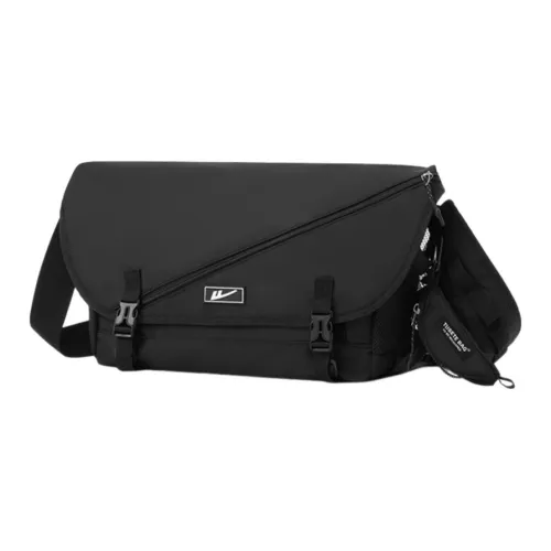 Warrior Crossbody Bag Cool Urban Techwear Black Men's