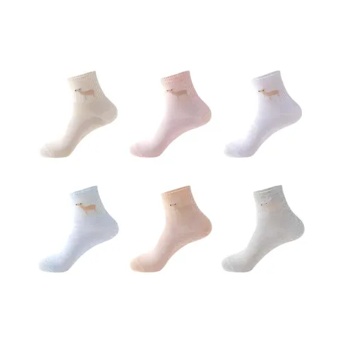 Lanza Носки Crew Женские упаковка из 6 пар