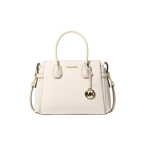 MICHAEL KORS Mercer Полиуретан Плечо Сумка Сумка Средний Женский Бежевый