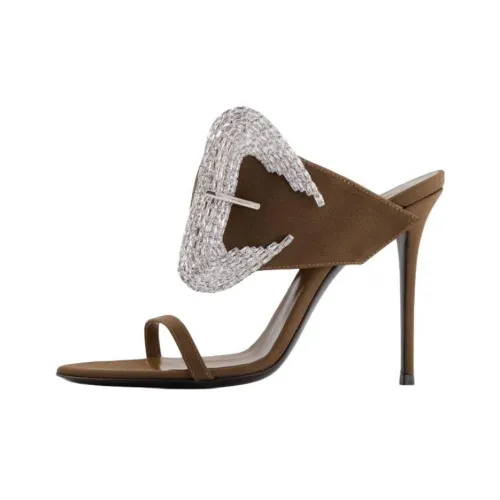 GIUSEPPE ZANOTTI GZ Шлепанцы Женские Коричневый