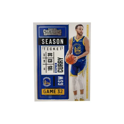 PANINI 2020 21 Golden State Warriors Stephen Curry Шар Game Ticket Teca Curry Классический Секция Спортивные карты 1 шт