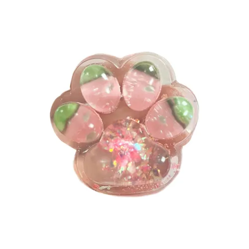 Jinnew Клубничный Кошачья лапа Блестящий розовый Сжимная игрушка Игрушки