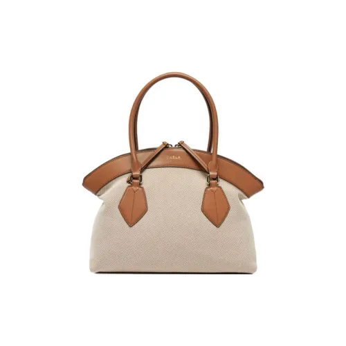 Furla Натуральная кожа Одно плечо Сумка Женская Бежевая