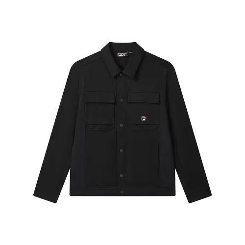 FILA Leisure Sports Series Глубокий Черный Мужской Трикотаж