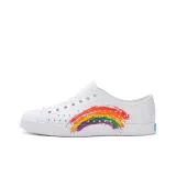 Синий логотип радужный