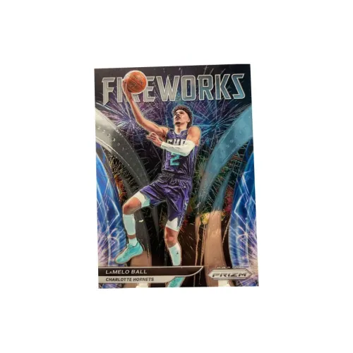 PANINI 2021-22 Hornets LaMelo Ball PRIZM Firework Teca Essential Collection Спортивные карты 1 шт