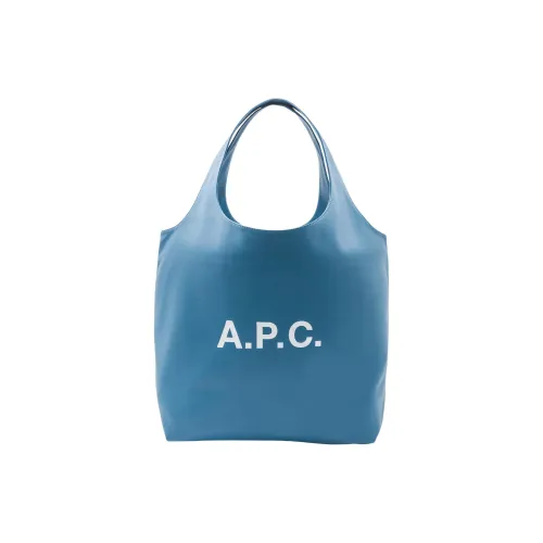 A.P.C Ninon Полиуретан Тоут Сумка Сумка для покупок Сумка Сумка через плечо Унисекс Синий