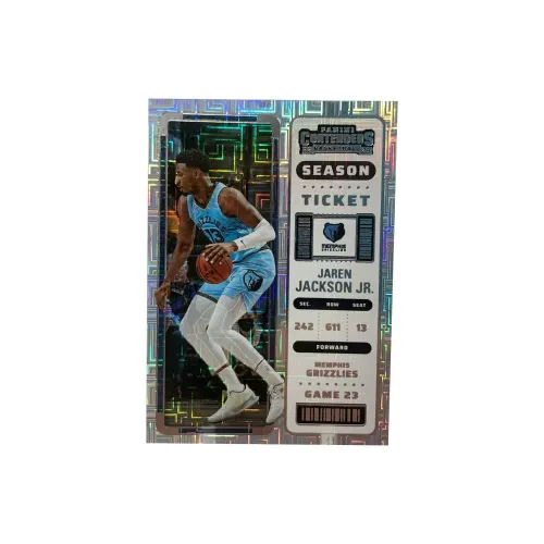 PANINI 2022 23 Grizzlies Jaren Jackson Jr. Команда Leader Шар Game Ticket Рефракция Classic Collection