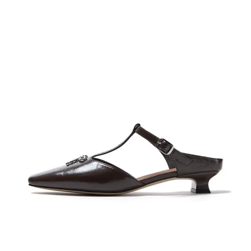 Marie Claire Домашние тапочки Женские Lava Nama Шоколадно-коричневый