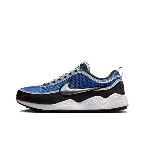 Nike Zoom Spiridon Slip-resistant Abrasion-resistant Low-top Беговые кроссовки Мужские Синий Черный