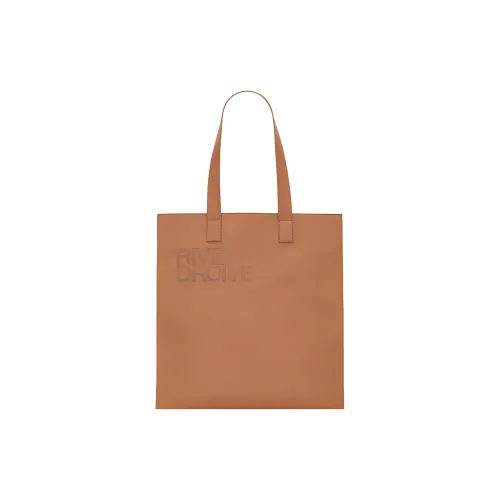 SAINT LAURENT Rive Droite Series Растение Кожа Тоут Сумка Сумка для покупок Сумка на плечо Сумка Мужская Коричневая