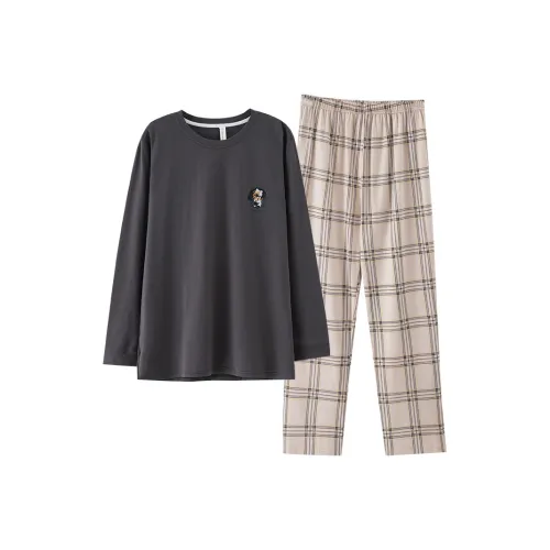 Qin Jing Пижамный комплект женский серый