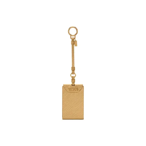 TUMI Кожа Bag Charm Сумка Мерч Женские Золотой