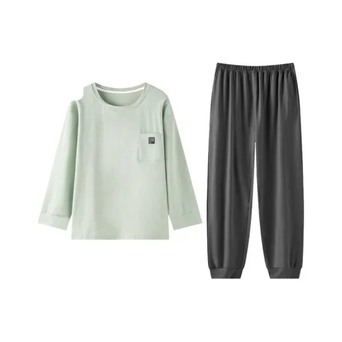 ZAO FU NIAO Пижамный комплект женский травяного зеленого цвета