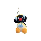 Чёрный музыкальный пингвин-подвеска для прослушивания