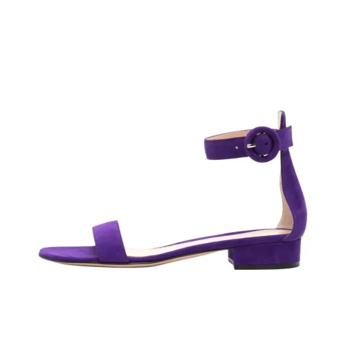 GIANVITO ROSSI Portofino One Ремешок Сандалии 2,5 см Женские Фиолетовые