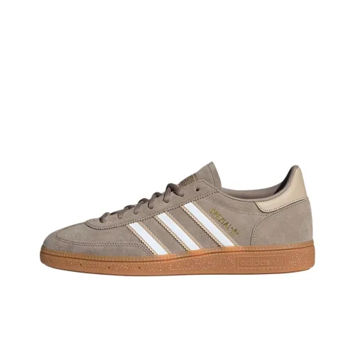 Adidas Originals HANDBALL SPEZIAL Тренировочные кроссовки Низкий топ Коричневый/Белый Унисекс