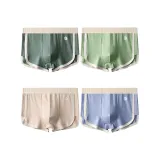 Тёмно-зелёный, светло-зелёный, светло-жёлтый, светло-серый.