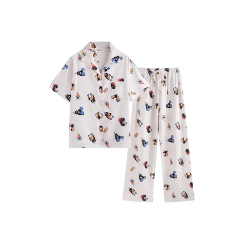 Wabi Town Пижамный комплект Женские Белые